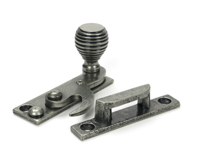 Pewter Patina Beehive Sash Hook Fastener
