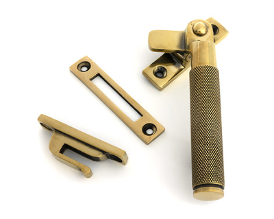 Aged Brass Locking Brompton Fastener