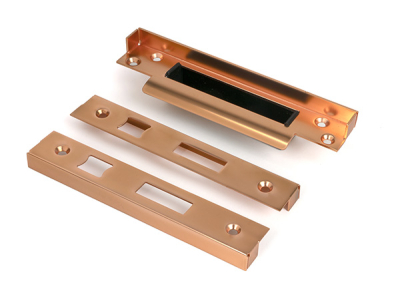 Polished Bronze ½Inch Rebate Kit for Sash Lock