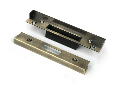 Aged Brass ½Inch Rebate Kit for Dead Lock