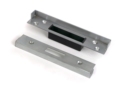 Satin Chrome ½Inch Rebate Kit for Dead Lock