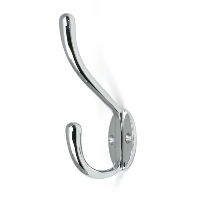 Polished Chrome Newbury Hat & Coat Hook