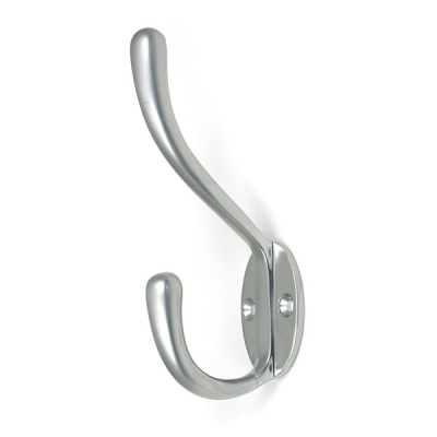 Satin Chrome Newbury Hat & Coat Hook