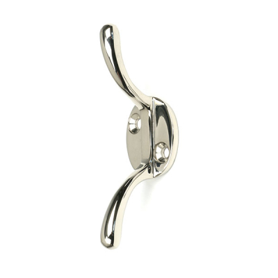 Polished Nickel Newbury Cleat Hook