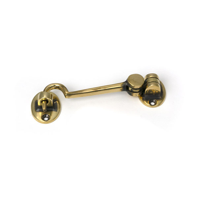 Aged Brass 4Inch Cabin Hook