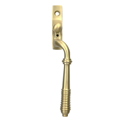 Satin Brass Reeded Espag - RH