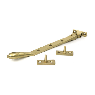 Satin Brass 8Inch Reeded Stay