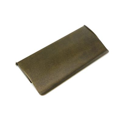 Burnished Brass Small Letter Plate Cover
