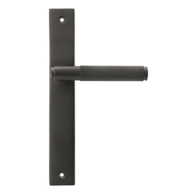 Aged Bronze Brompton Slimline Lever Espag. Latch Set