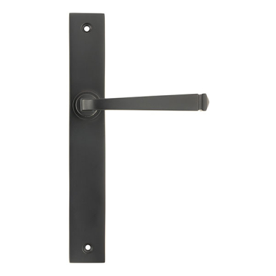 Aged Bronze Avon Slimline Lever Latch Set