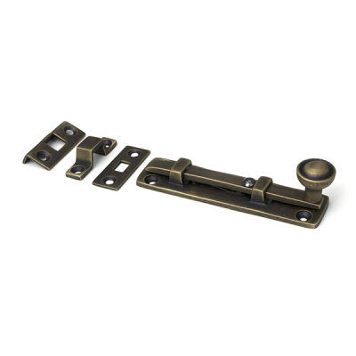 Burnished Brass 4Inch Universal Bolt