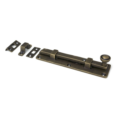 Burnished Brass 6Inch Universal Bolt
