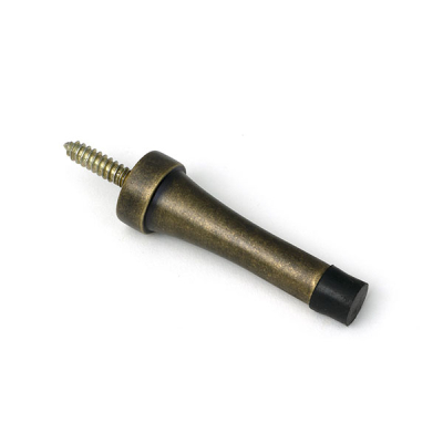 Burnished Brass Projection Door Stop