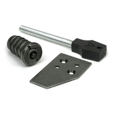 Pewter Key-Flush Sash Stop