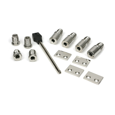 Polished Marine SS (316) Secure Stops (Pack of 4)