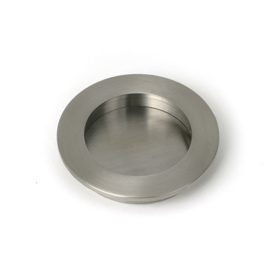 Satin Marine SS (316) 75mm Plain Round Pull