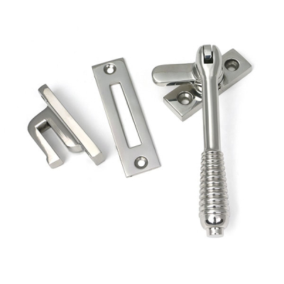 Polished Marine SS (316) Locking Reeded Fastener