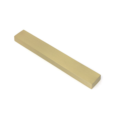 Satin Brass Slimline External Blank Plate (Each)