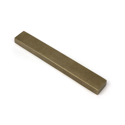 Burnished Brass Slimline External Blank Plate (Each)