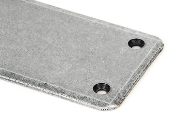 Pewter Patina Plain Fingerplate