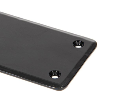 Black Plain Fingerplate