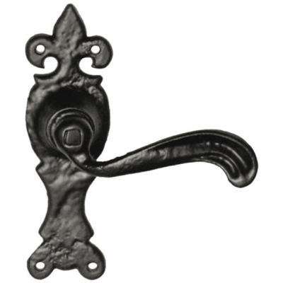 Kirkpatrick (2449) - Tudor Lever Latch Handle Set - Black