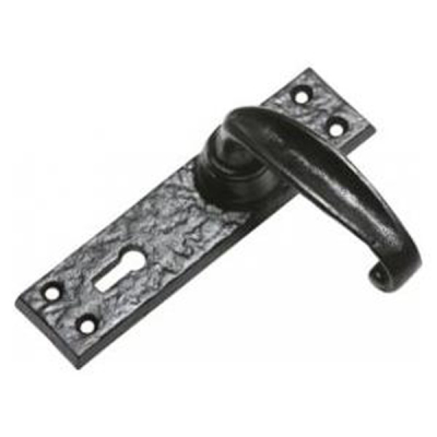 Kirkpatrick (2440) - Lever Lock Handle Set - Black