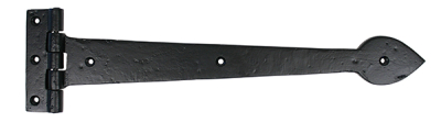 Black Black Cast T Hinge (pair)