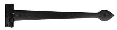 Black Black Cast T Hinge (pair)
