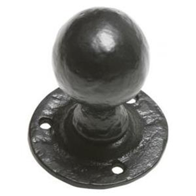 Kirkpatrick (3067) - Ball Mortice Knob Set 1¾Inch - Black
