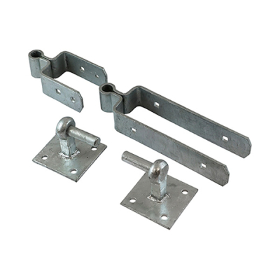 24Inch X 3Inch Fieldgate Set On 4Inch Plate - Galvanised