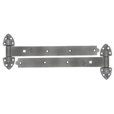 36Inch Reversible Hinge with Cups (Pair) - Galvanized