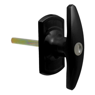 Universal Garage Door Handle - Black