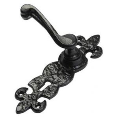 Kirkpatrick (2450) - Lever Euro Lock Handle Set - Black