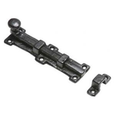 Kirkpatrick (1155) - Straight Knob Bolt 12Inch - Black