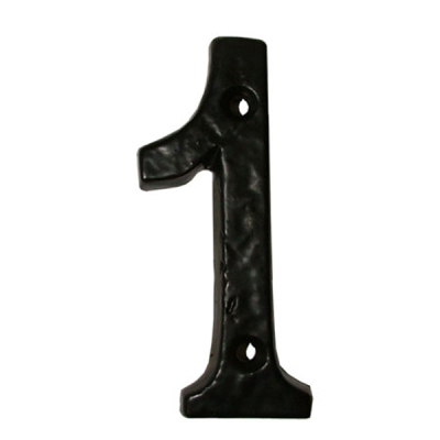 Ludlow Numeral 1 - Black