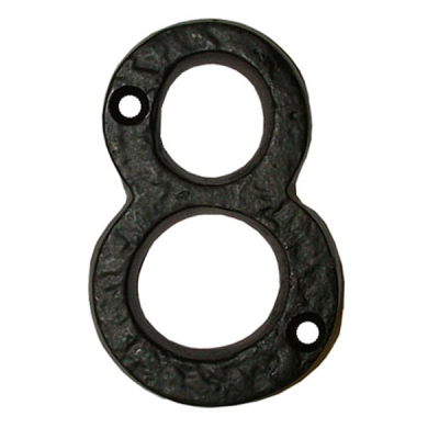 Ludlow Numeral 8 - Black