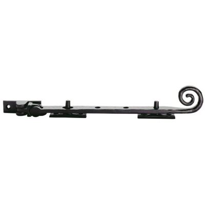 Ludlow 12Inch Monkeytail Casement Stay - Black