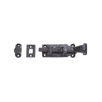 Ludlow Straight Door Bolt 4Inch - Black