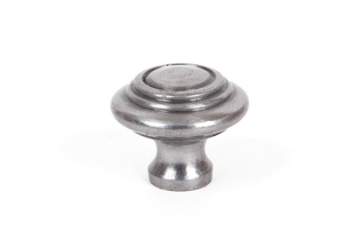 Natural Smooth Ringed Cabinet Knob