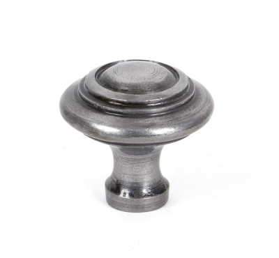 Natural Smooth Ringed Cabinet Knob