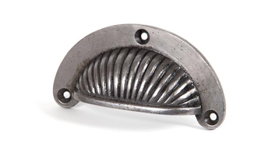 Natural Smooth Flower Drawer Pull