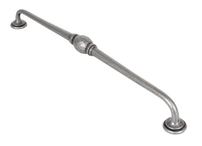 Natural Smooth Hammered D Handle