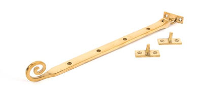 Polished Brass Monkeytail Stay