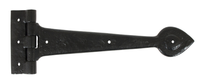Black Black Cast T Hinge (pair)
