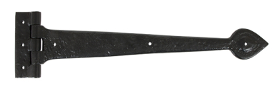 Black Black Cast T Hinge (pair)