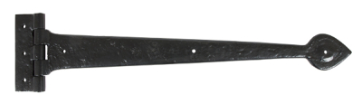 Black Black Cast T Hinge (pair)