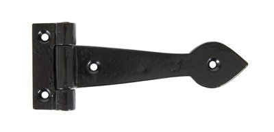 Black Black Cast T Hinge (pair)