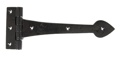 Black Black Cast T Hinge (pair)