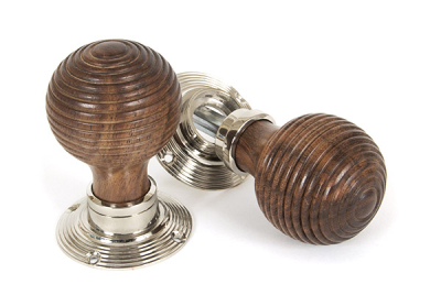 Rosewood Beehive Mortice/Rim Knob Set